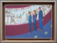 Les plus belles heures, Des hommes et leurs chiens, tapisserie Reine Mathilde, Bayeux