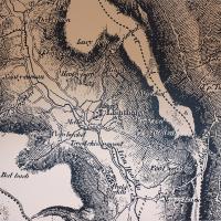 Llanthony (ancient map)